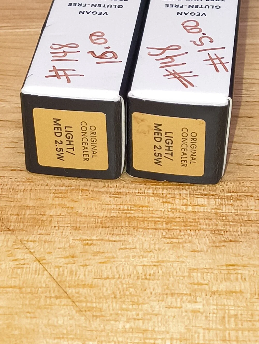 2 bareMinerals Original Liquid Mineral Concealer - Light/Medium 2.5w - 0.2 fl